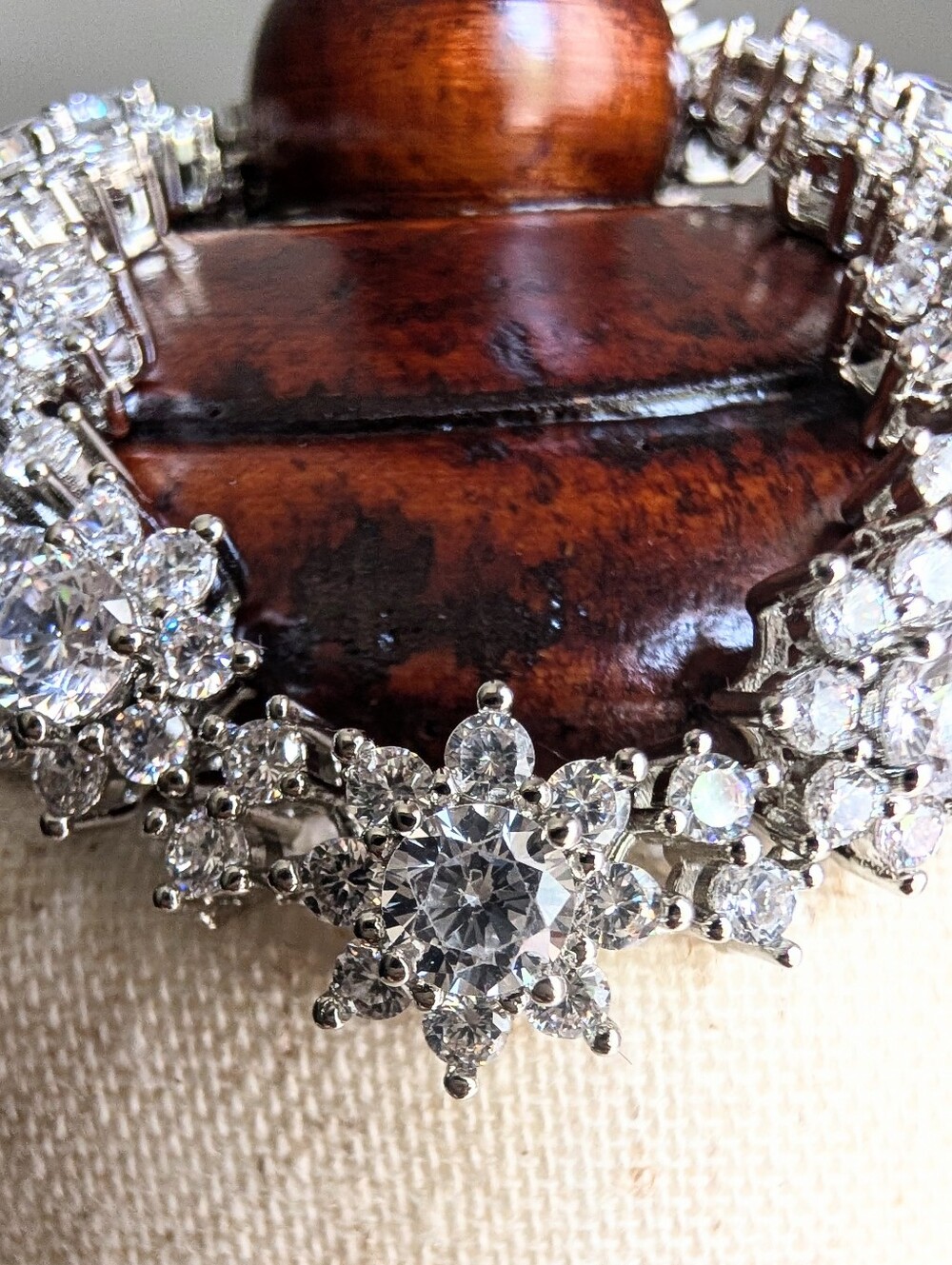 21 Carat Moissanite VVS1 Bracelet 💎 Looks Like Diamonds 💎 - Picture 3 of 16